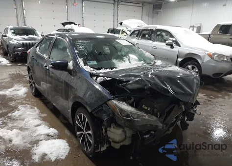 2017 Toyota Corolla Se z USA, uszkodzony, nr VIN 2T1BURHE2HC787987